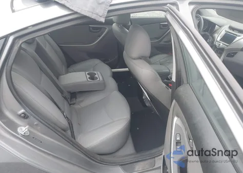 2013 Hyundai Elantra Limited из США, поврежденный, VIN 5NPDH4AEXDH342849